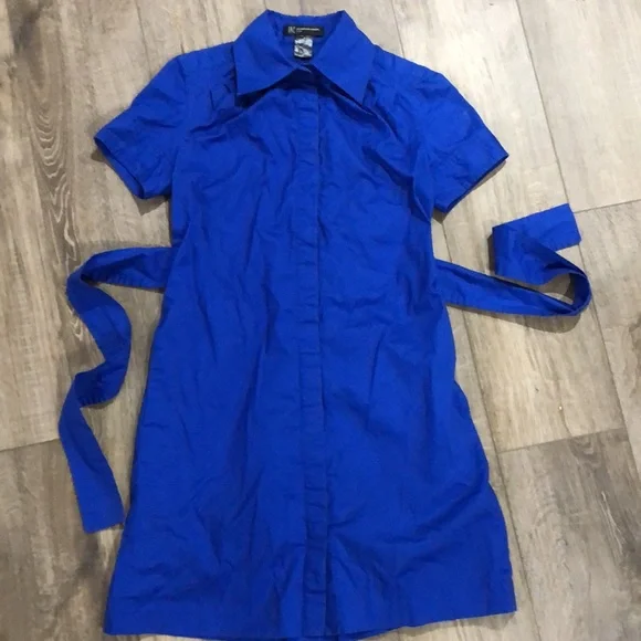 INC INTERNATIONAL CONCEPTS Pocketed Twill Dress - Picture 3 of 8